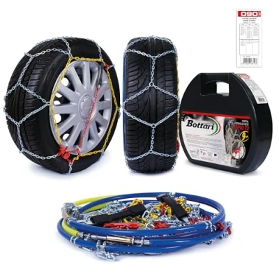 Image of Bottari 18819 &quot;Rapid T2&quot;, 9 mm car passenger snow chains, TUV and ONORM approved, Size 090