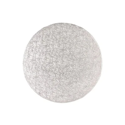 Image of 6&quot; Round Silver Cake Drum