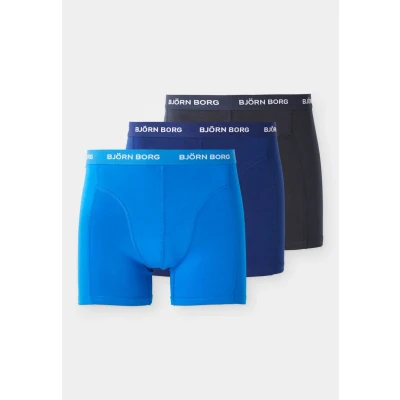 Image of Bjorn Borg Boxers 3Pack Grey Dark Blue Light size M