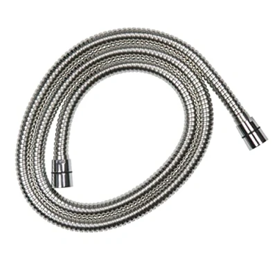 Image of Croydex AM179041 Shower 1.5m Stainless Steel Hose, Chrome