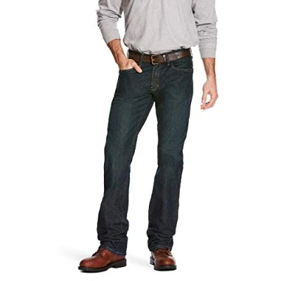 Image of ARIAT Men&#039;s Rebar M7, Blackstone, 33W x 30L