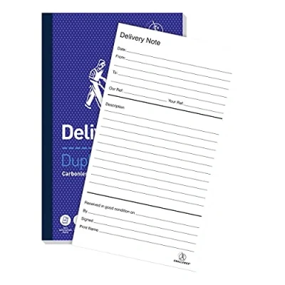 Image of Challenge Carbonless Duplicate Delivery Book 100 Sets (5 Pack)