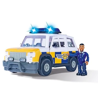 Image of Simba 109251096038 Fireman Sam Jeep Police with Figure