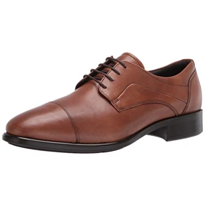 Image of ECCO Men&#039;s City Tray Shoe, Amber, 7 UK