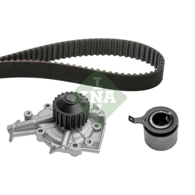 Image of 1276178B00, 12761A78B00, 12761A78B00000, 1281081400000, 1281081401000 water pump + Timing Belt Kit INA 530 0453 30 with 25,4mm