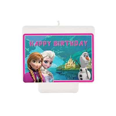 Image of Unique Party 72033 Disney Frozen Birthday Candle