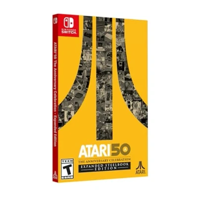 Image of Atari 50: The Anniversary Celebration Expanded Edition Steelbook Switch