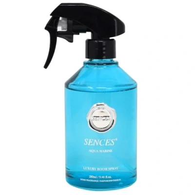 Image of Sences Luxury Room Spray Home Fragrance Large Glass Bottle 280ml Aqua Marine