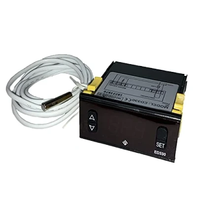 Image of CATERSPARESUK UNIVERSAL BAIN MARIE/HOT CUPBOARD TEMPERATURE THERMOSTAT DISPLAY 230V 16A 120C