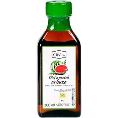Image of Watermelon seed oil, unrefined, cold pressed, Ol&#039;Vita 100 ml and 250 (100 ml)