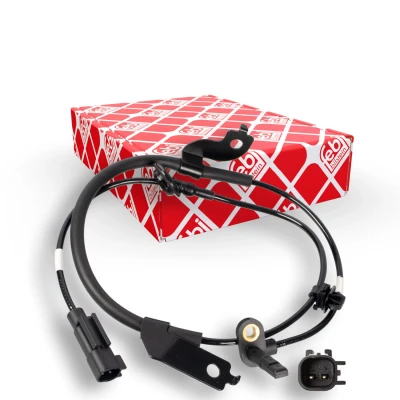 Image of 4670A031, 4670A575 ABS Sensor FEBI BILSTEIN 172428 Front Axle Left 885mm MITSUBISHI: OUTLANDER 3, Lancer 8 Limousine, ASX Off Road