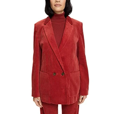 Image of ESPRIT Women&#039;s 092ee1g307 Blazer, terracotta, 14