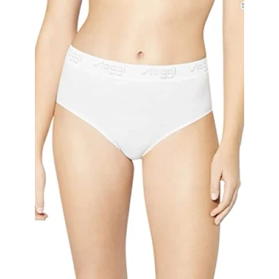 Image of Sloggi Womens The &#039;79 Maxi Briefs White Cotton Size Small