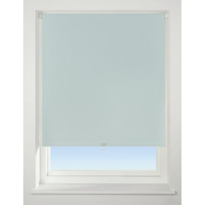 Image of Swish Cordless Blackout Roller Blind, Duck Egg, W60 Cm x D170