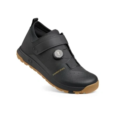 Image of Crankbrothers Unisex Stamp Trail BOA Cycling Shoes, Black/Gold, 9.5 UK