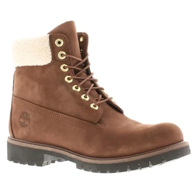Image of Timberland 6 Inch Womens Ankle Boots Brown 7 UK