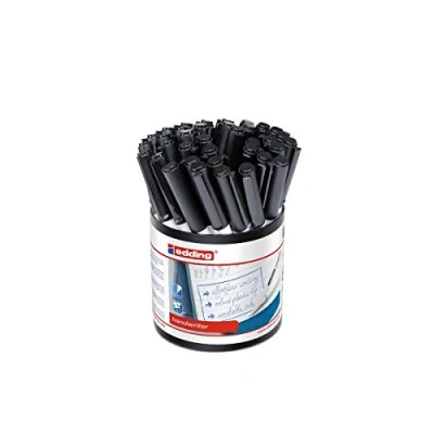 Image of Edding Handwriter Pen Tub of 42 Color: Black