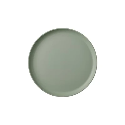 Image of Mepal Dinner plate Silueta Dishwasher &amp; microwave resistant Plastic plates Tableware 26 cm Nordic sage