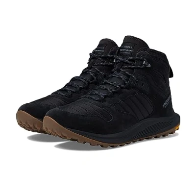 Image of Merrell Men&#039;s Nova 3 Thermo Mid Waterproof Snow Boot, Black, 9.5 UK