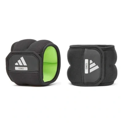 Image of adidas Unisex&#039;s Ankle/Wrist Weights 1.0Kg, Black