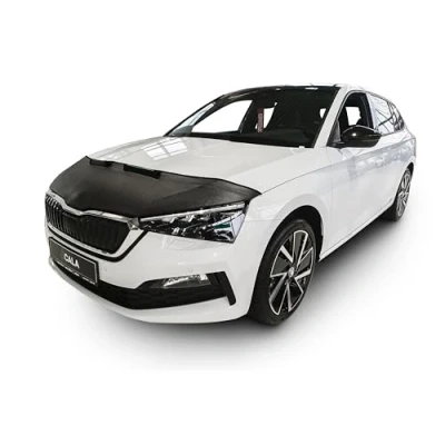 Image of AB3 00439 BONNET BRA compatible with SKODA SCALA since 2018 STONEGUARD PROTECTOR