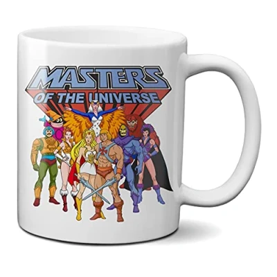 Image of Mugtime (TM) Masters of Universe Classic Retro Comic Cartoon Tea Coffee Mug Cup Ceramic 330ml 11oz