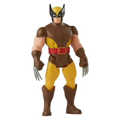Image of Marvel Hasbro Legends Series 9.5 cm Retro 375 Collection Wolverine Action Figure Toy, Multicolor, F3810