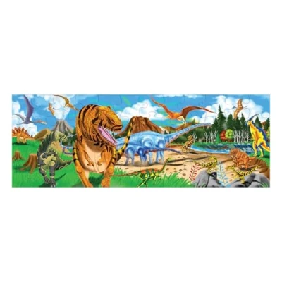 Image of Melissa &amp; Doug Land of Dinosaurs Floor Puzzle