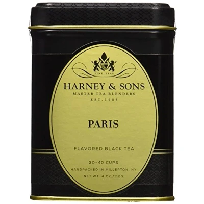Image of Harney &amp; Sons Paris Loose Leaf Tea, 4 Ounce Tin