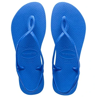 Image of Havaianas Women&#039;s Sandal, Star Blue, 1/2 UK