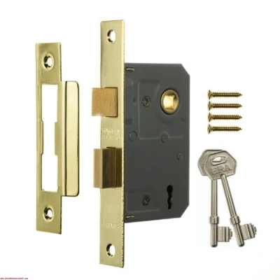 Image of Era 473 31 2.5 inch/ 64mm 3 Lever Sashlock Brass Effect