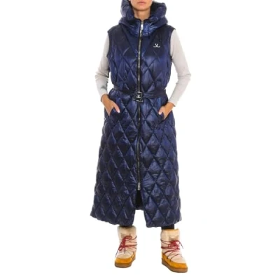 Image of Vuarnet Womens Padded vest AWF22473 woman Blue Size Small