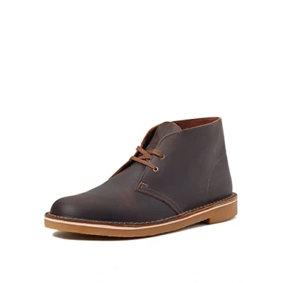Image of Clarks Men&#039;s Desert Boot Bushacre 3, Beeswax, 13 UK