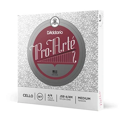 Image of D&#039;Addario Pro Arte 4/4 Scale Medium Tension Cello String Set