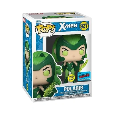 Image of Funko POP! Marvel: Marvel Polaris Glow In the Dark (NYCC/Fall Con) Comics Collectable Vinyl Figure Gift Idea Official Merchandise Toys for Kids &amp; Adults Comic Books Fans