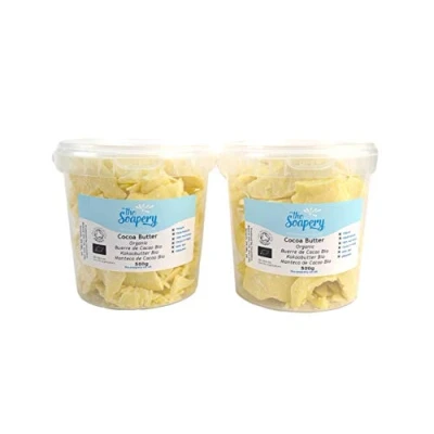 Image of Cocoa Butter 1kg Certified Organic Raw Unrefined Pure