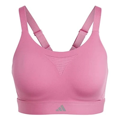 Image of adidas Women&#039;s Tlrdim Hs HIIT Sports Bra, Fucado, M