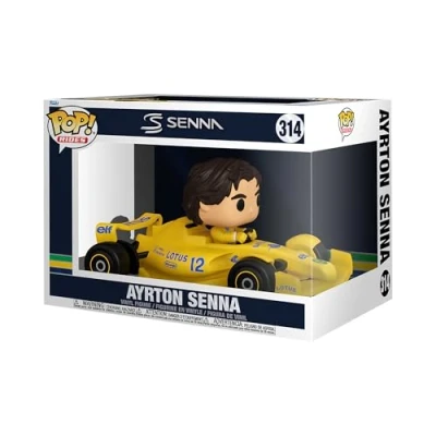 Image of Funko POP! Rides Super Deluxe: Lotus Ayrton Senna Collectable Vinyl Figure Gift Idea Official Merchandise Toys for Kids &amp; Adults Sports Fans Model Collectors and Display