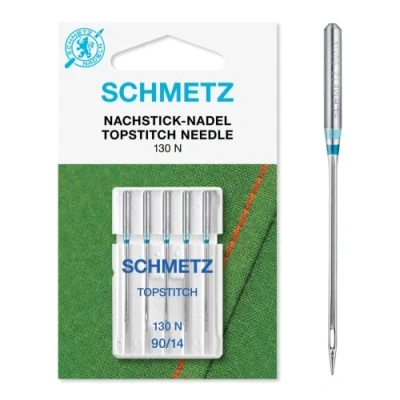 Image of Sewing Machine Needles Schmetz Topstitch, Size: 90/14, Single Packet