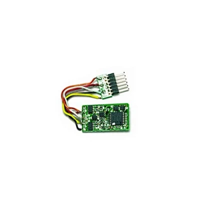 Image of Hornby R7150 Standard 6 pin Decoder Accessories for 00 Gauge Track &amp; Train Sets Compatible with Select Model Trains 1:76 Scale, Green