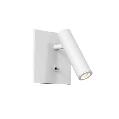 Image of Astro Enna Square Switched LED Wall Light 4.5W Matt White