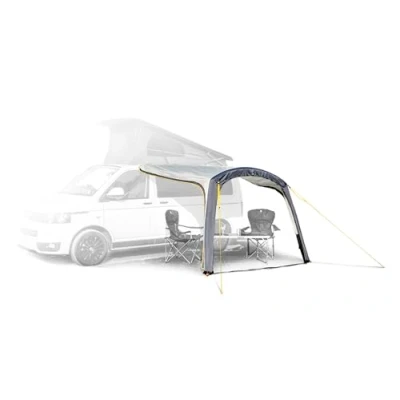 Image of Maypole Stratford Inflatable Sun Canopy for Campervans Awning Channel Height 210 Cm, Grey