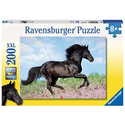 Image of Ravensburger 12803 7 &quot;Majestic Horses Puzzle (200 Piece)