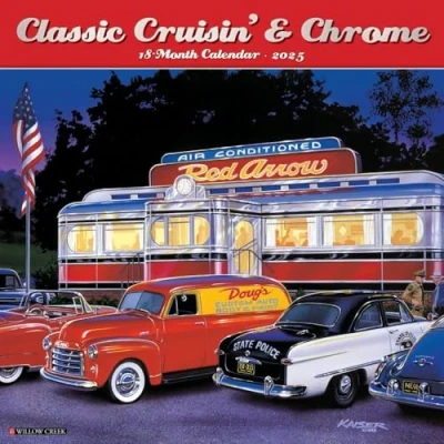 Image of Classic Cruisin&#039; &amp; Chrome 2025 Wall
