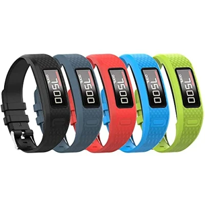 Image of Tyogeephy Band for Garmin Vivofit 1 / Vivofit2, Soft Silicone Replacement Watch Strap 2 Activity Tracker, Small, Large