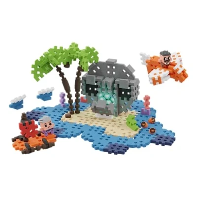 Image of Marioinex Klocki Mini Waffle 148 elementów Wyspa skarbów [KLOCKI]