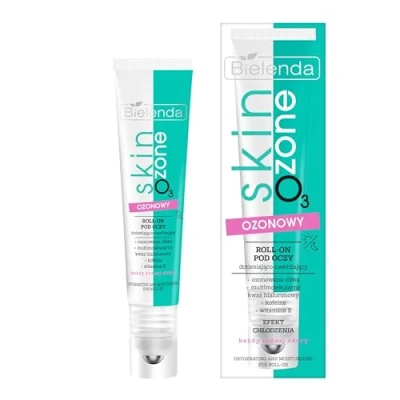 Image of Bielenda Skin O3 Zone Ozone Dotleniająco Nawilżający Ozonowy Roll On pod Oczy dla każdego Rodzaju Skóry 15ml