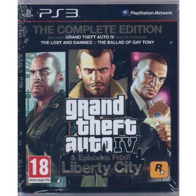 Image of Grand Theft Auto IV Complete Edition (PS3)