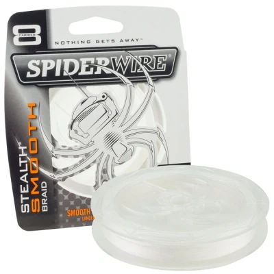 Image of Spiderwire Stealth Smooth 8 &#039;Translucent&#039; 0.15mm 300m Braided fishing line