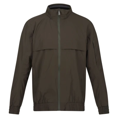 Image of Regatta Mens Shorebay Waterproof Jacket (Dark Khaki) Size 2XL